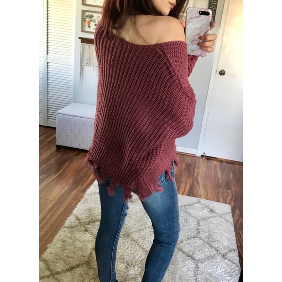 Last 1 | Hyped Unicorn Chunky Knit Sweater - Picture 5 of 5